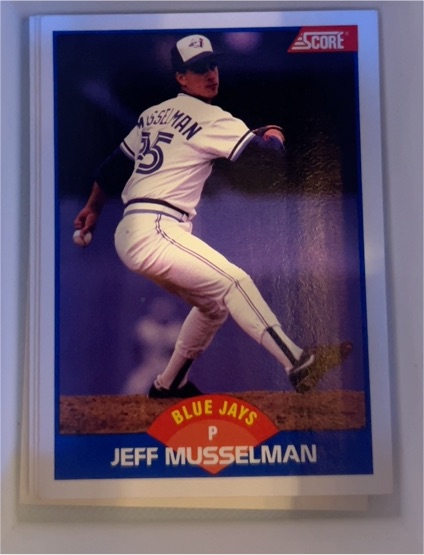 1989 Score #558 Jeff Musselman — front