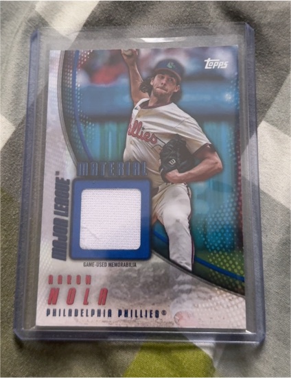 2025 Topps Series 2 # Major League Material Aaron Nola — front