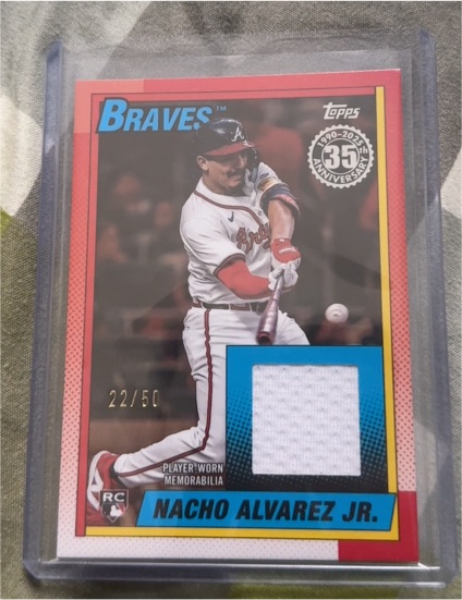 2025 Topps Series 2 1990 Topps #90R2-NA Nacho Alvarez Jr. — front