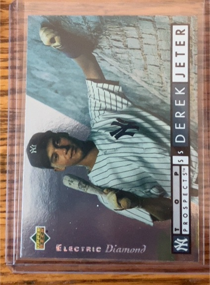 1994 Upper Deck #550 Derek Jeter Electric Diamond — front