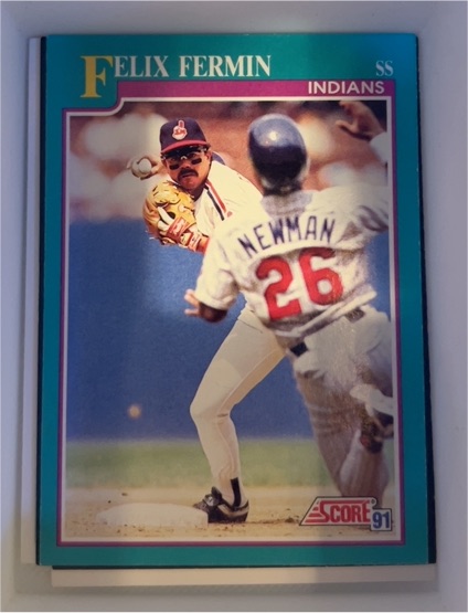 1991 Score #139 Felix Fermin — front