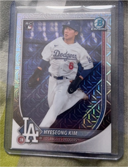 2025 Bowman Chrome #91 Hyeseong Kim — front