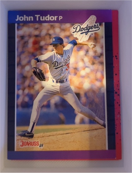 1989 Donruss #195 John Tudor — front
