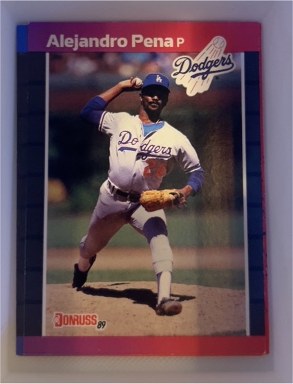 1989 Donruss #557 Alejandro Pena — front