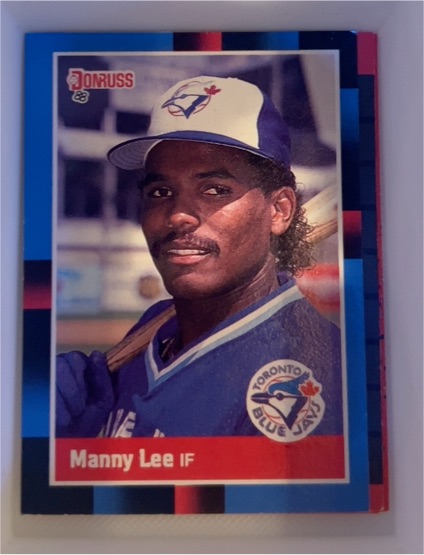 1988 Donruss #650 Manny Lee — front