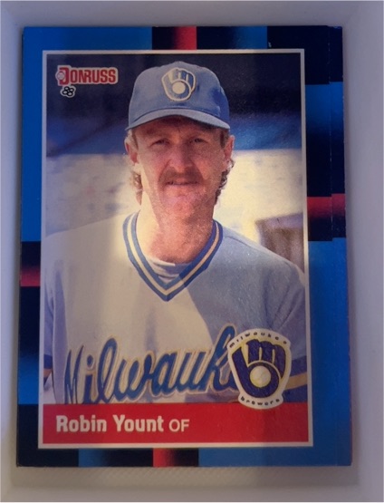 1988 Donruss #295 Robin Yount — front