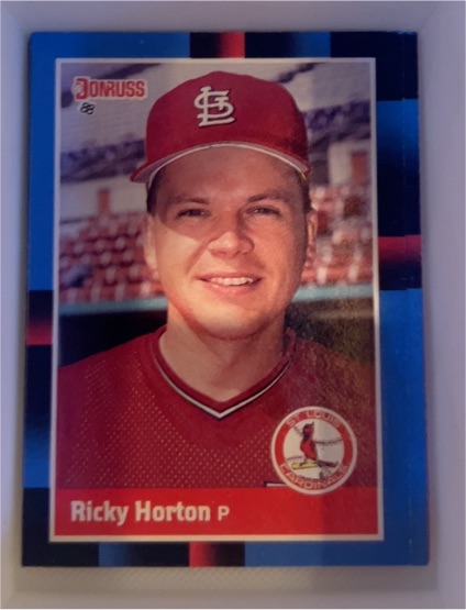 1988 Donruss #430 Ricky Horton — front