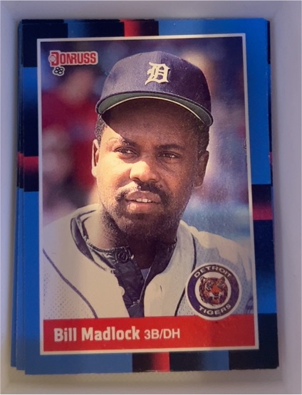 1988 Donruss #496 Bill Madlock — front