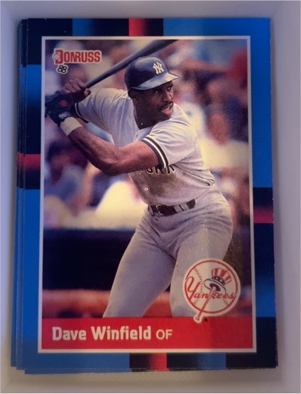 1988 Donruss #298 Dave Winfield — front