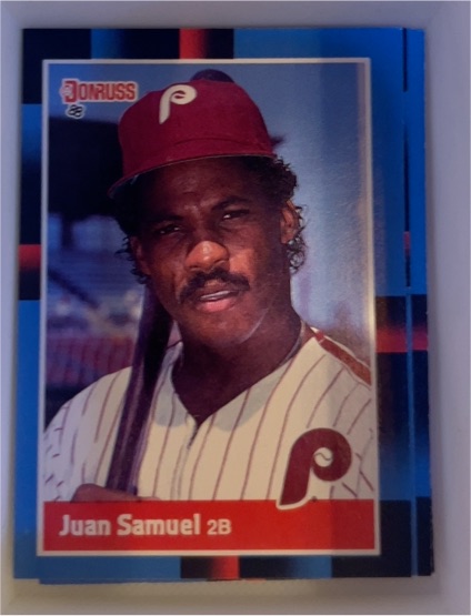 1988 Donruss #288 Juan Samuel — front