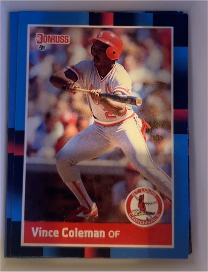 1988 Donruss #293 Vince Coleman — front