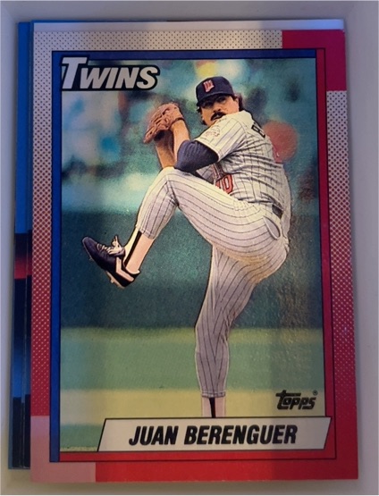 1990 Topps #709 Juan Berenguer — front