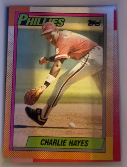 1990 Topps #577 Charlie Hayes — front