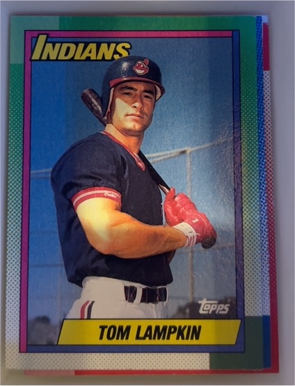 1990 Topps #172 Tom Lampkin — front