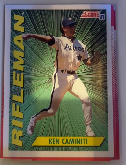 1991 Score #415 Ken Caminiti Houston Astros — front