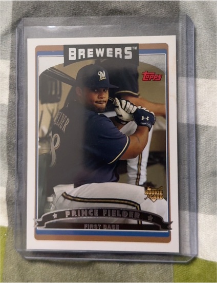 2006 Topps #639 Prince Fielder — front