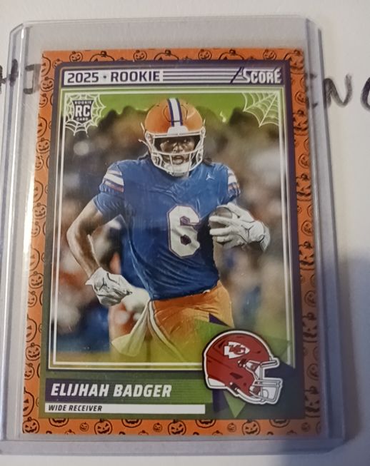 2025 Panini Score A Treat #69 Elijah Badger — front