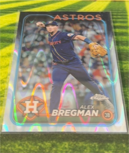 2024 Topps Chrome #53 Alex Bregman Houston Astros — front