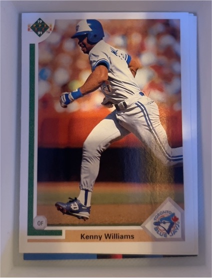 1991 Upper Deck #89 Kenny Williams — front