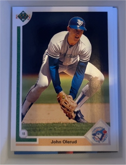 1991 Upper Deck #145 John Olerud — front