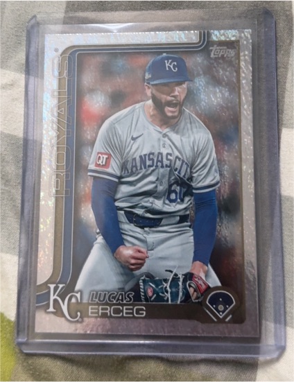 2025 Topps Series 2 #377 Lucas Erceg — front