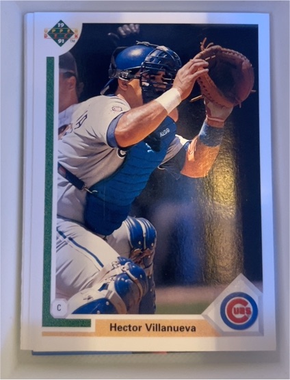 1991 Upper Deck #171 Hector Villanueva — front