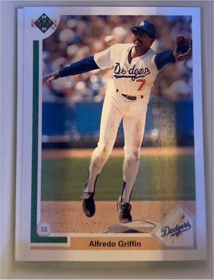 1991 Upper Deck #119 Alfredo Griffin — front