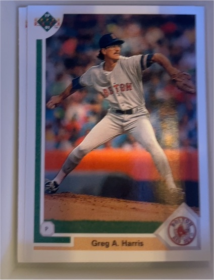 1991 Upper Deck #400 Greg A. Harris — front
