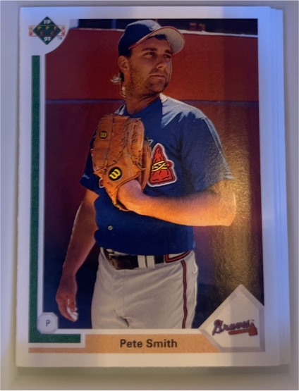 1991 Upper Deck #622 Pete Smith — front