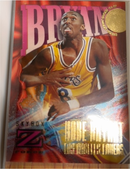 1996-97 Skybox Z-Force #142 Kobe Bryant — front