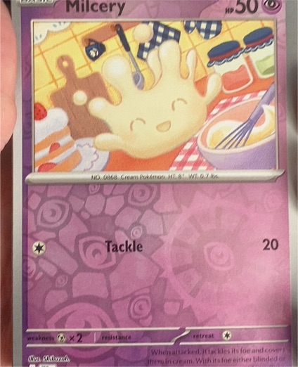 2025 Pokémon Journey Together #074 Milcery — front