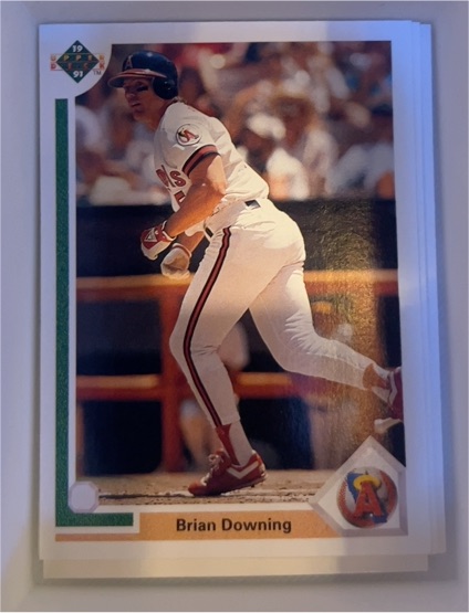1991 Upper Deck #231 Brian Downing — front