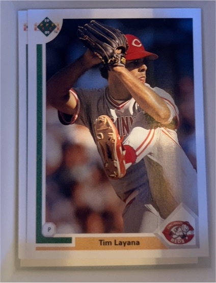 1991 Upper Deck #396 Tim Layana — front