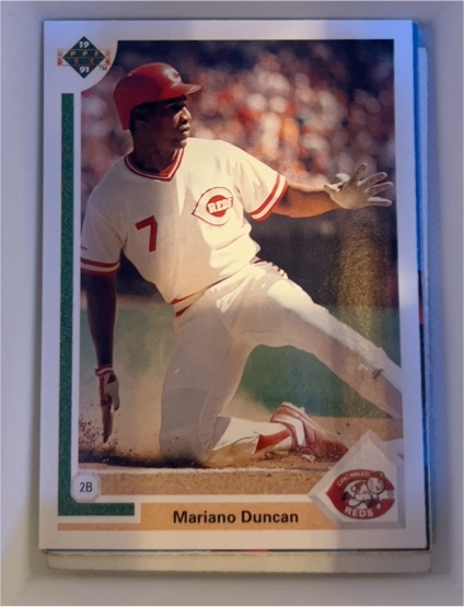 1991 Upper Deck #112 Mariano Duncan — front