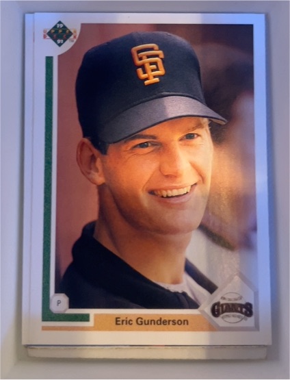 1991 Upper Deck #315 Eric Gunderson — front