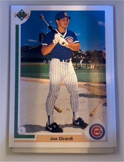 1991 Upper Deck #113 Joe Girardi — front