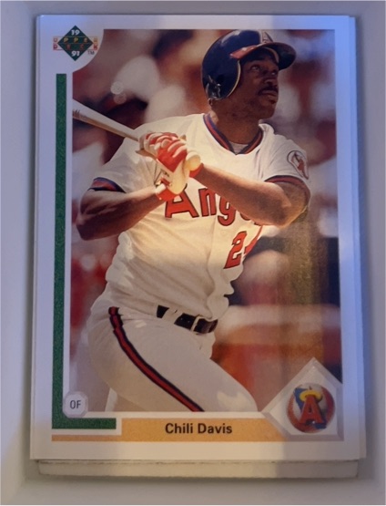 1991 Upper Deck #339 Chili Davis — front