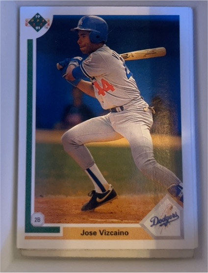 1991 Upper Deck #580 Jose Vizcaino — front