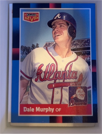 1988 Donruss Bonus MVP's #BC-14 Dale Murphy — front