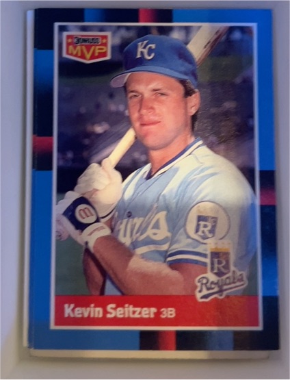 1988 Donruss MVP #BC-17 Kevin Seitzer — front