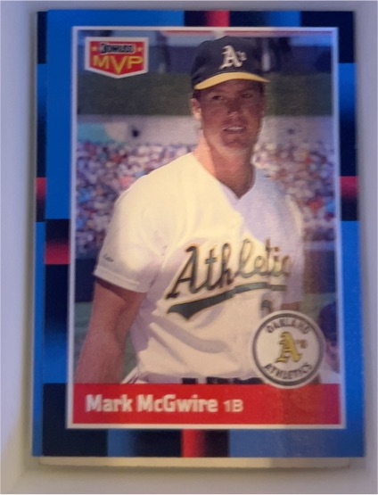 1988 Donruss MVP #BC-23 Mark McGwire — front
