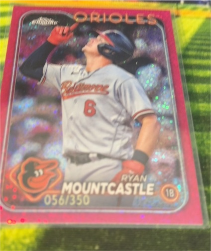 2024 Topps Chrome #265 Ryan Mountcastle — front