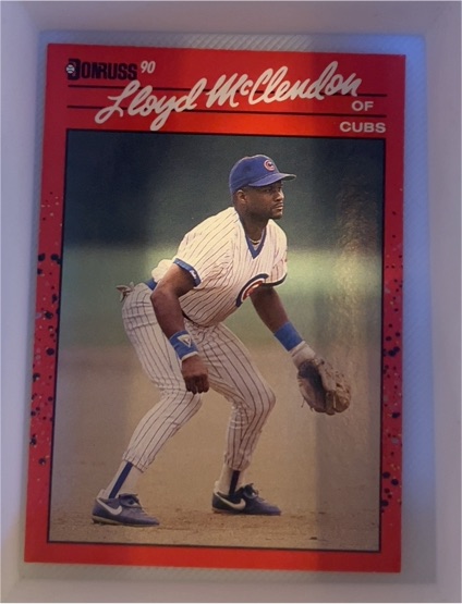 1990 Donruss #341 Lloyd McClendon — front