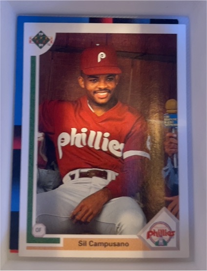 1991 Upper Deck #469b Sil Campusano — front