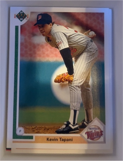 1991 Upper Deck #434 Kevin Tapani — front