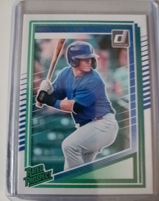 2025 Donruss #143 Matt Shaw — front