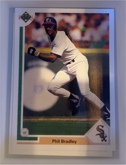 1991 Upper Deck #641 Phil Bradley — front