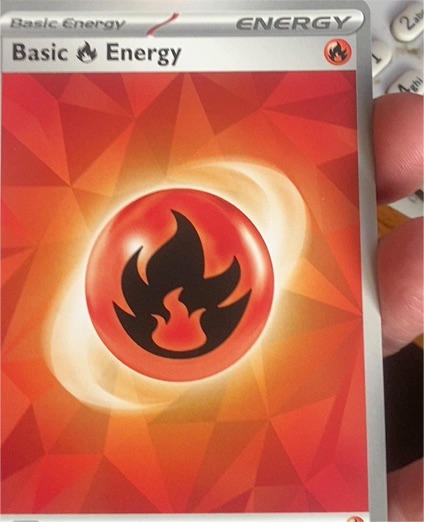2025 Pokémon Scarlet & Violet Prismatic Evolutions #010 Basic Fire Energy — front