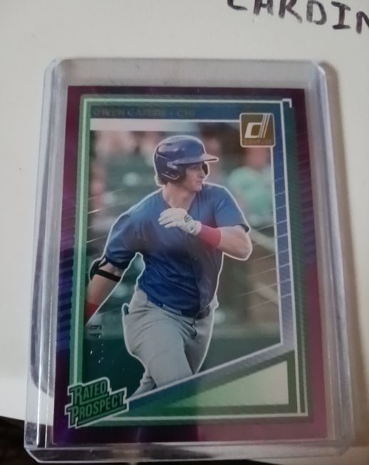 2025 Panini Donruss #186 Owen Caissie — front