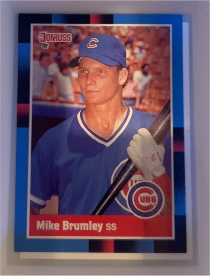 1988 Donruss #609 Mike Brumley — front